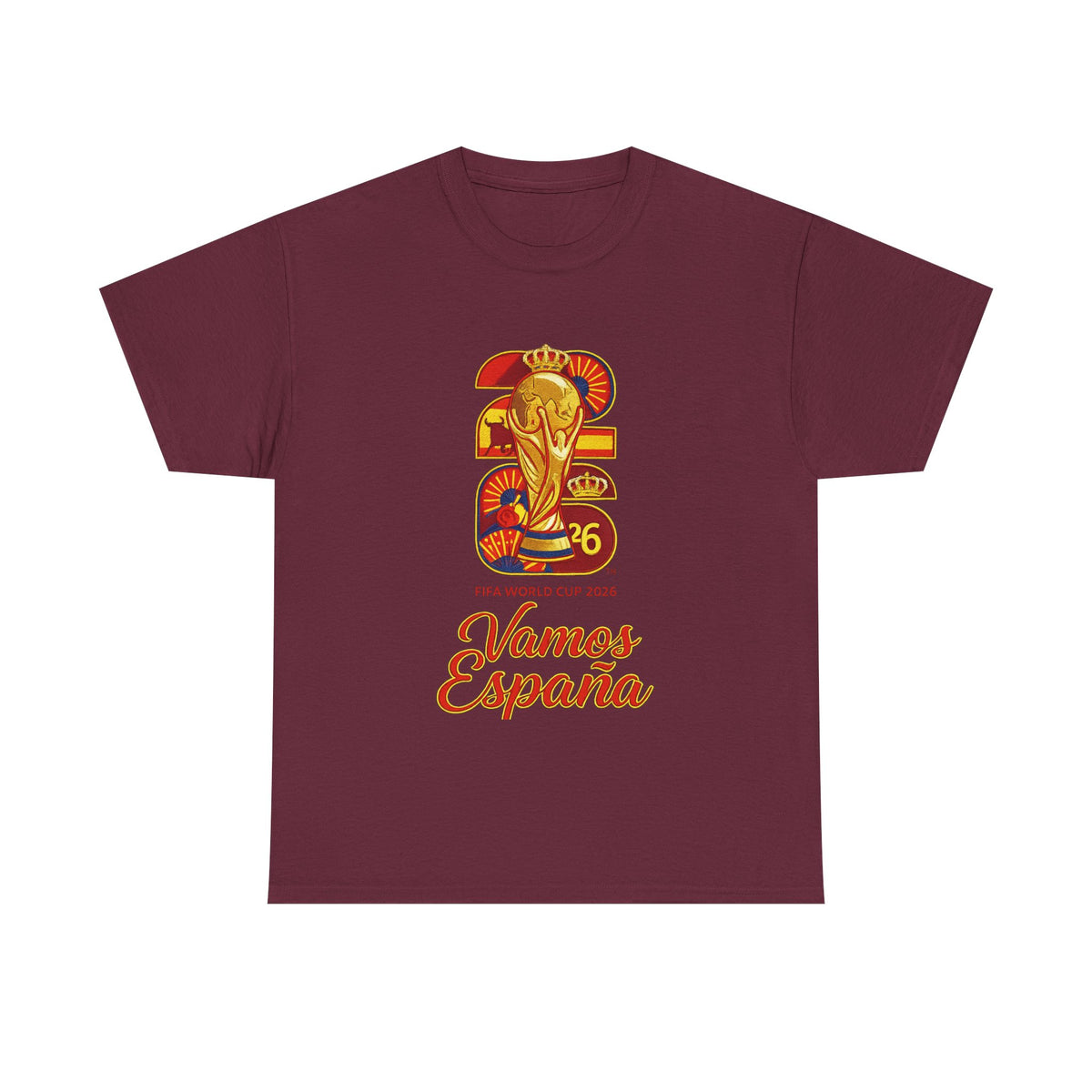 Spain World Cup 2026 T-Shirt – Vamos España Soccer Fan Tee