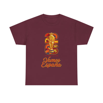 Spain World Cup 2026 T-Shirt – Vamos España Soccer Fan Tee