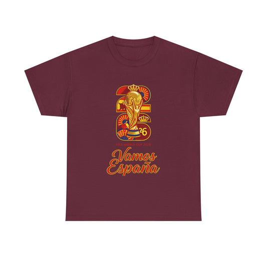 Spain World Cup 2026 T-Shirt – Vamos España Soccer Fan Tee