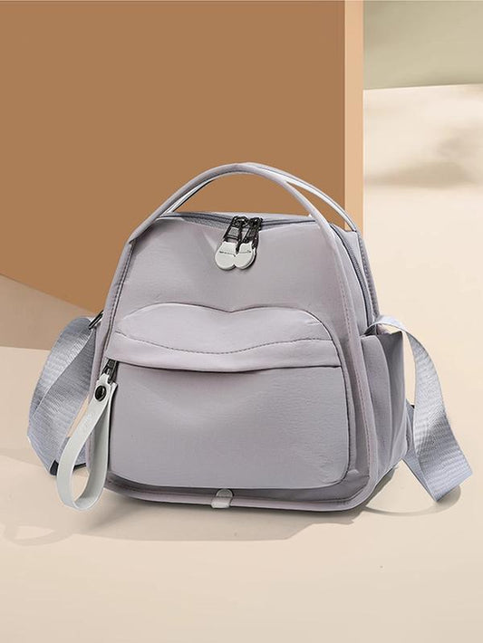 Women'S Elegant Solid Color Shoulder Bag, Fashionable Zipper Crossbody Bag for Daily Use, 2025 Fall & Winter Versatile High-Quality Daily Commuting Bag, Casual Shoulder Bag
