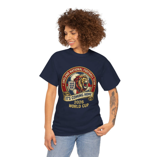 England Football 'It's Coming Home' 2026 World Cup T-Shirt