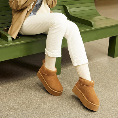 Emily | Stylish Comfortable Platform Mini Boots 10