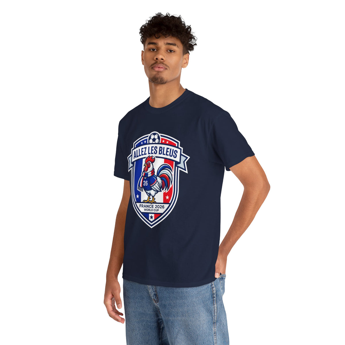 Allez Les Bleus France 2026 Soccer Crest T‑Shirt