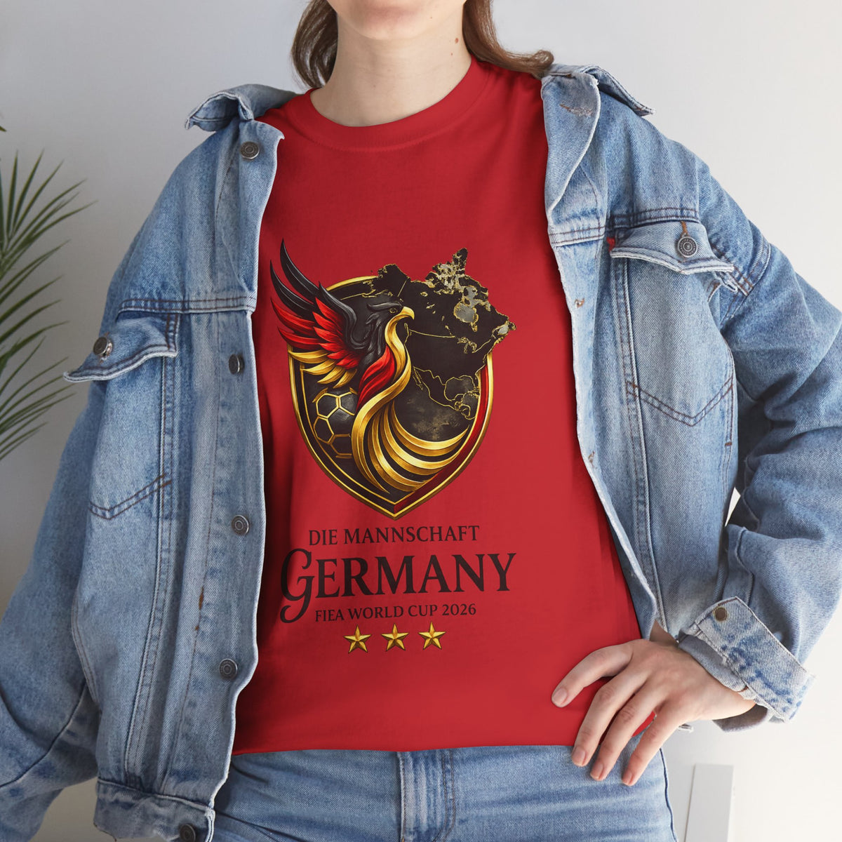 Germany Football Tee — The Mannschaft World Cup 2014 Retro Crest