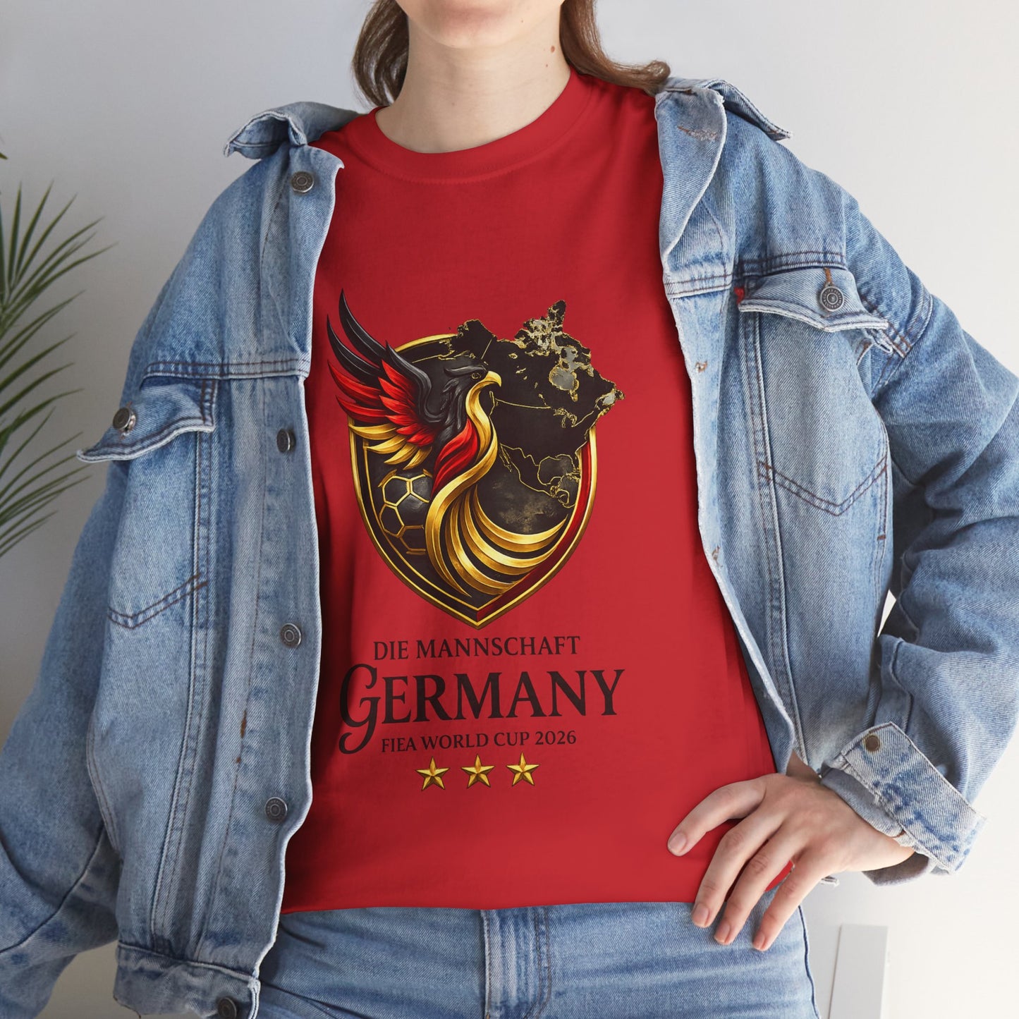 Germany Football Tee — The Mannschaft World Cup 2014 Retro Crest