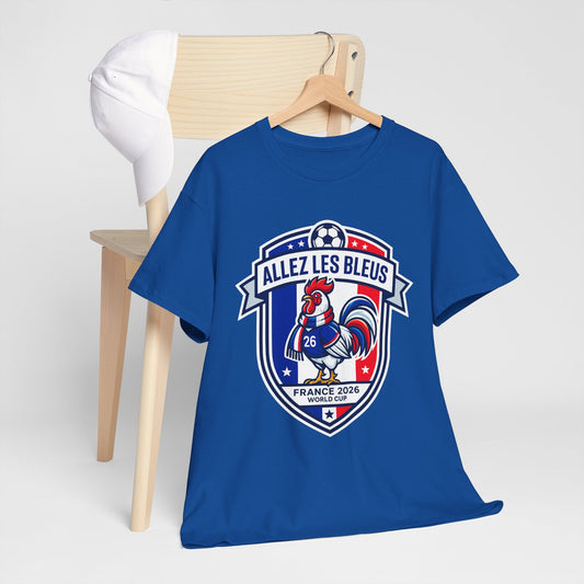 Allez Les Bleus France 2026 Soccer Crest T‑Shirt