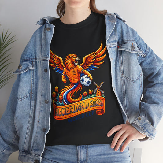 Netherlands 2022 World Cup Lion Graphic Tee