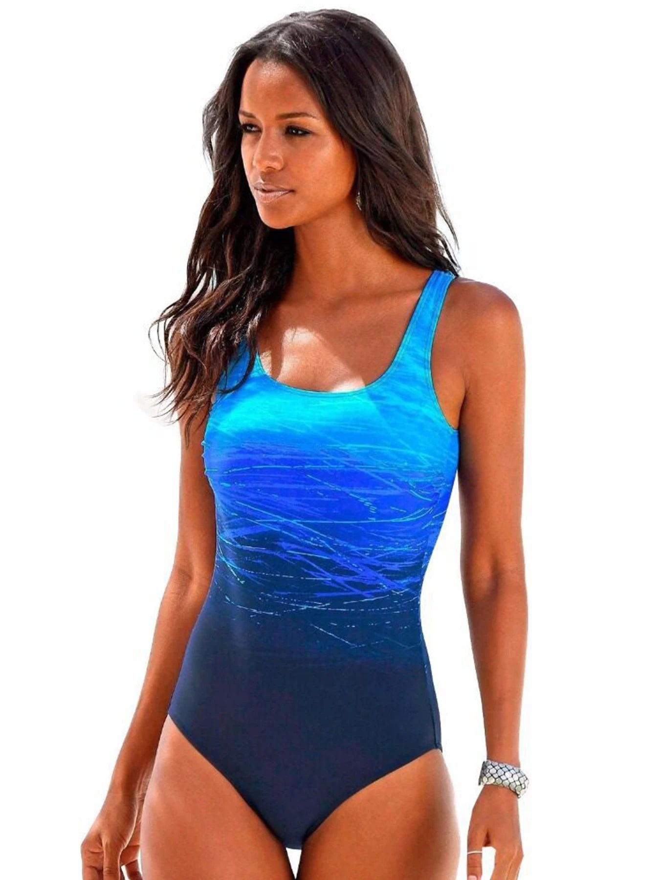 Active Style | Women's One Piece Swimsuit with Cross Back Design | Plus Size Swimwear for Ultimate Comfort 1