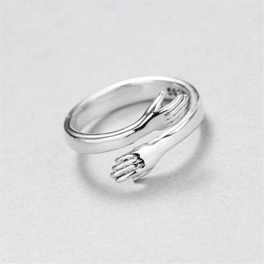 Adjustable Silver Embrace Band 0