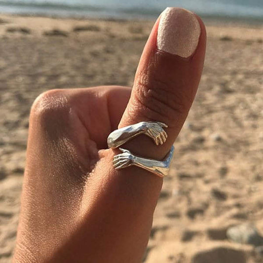 Adjustable Silver Embrace Band 1