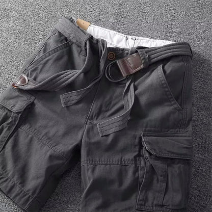 Alfonso | Relaxed Fit Cargo Shorts with Belt 5