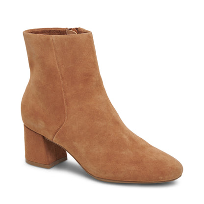 Alira Black Dress Boots | Waterproof Suede, Block Heel, Ladies Dress Bootie 12