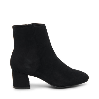 Alira Black Dress Boots | Waterproof Suede, Block Heel, Ladies Dress Bootie 2