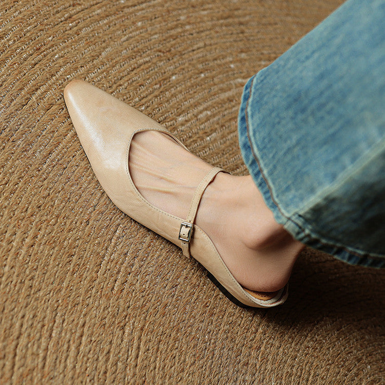 Anastasia | Genuine Leather Mules 1
