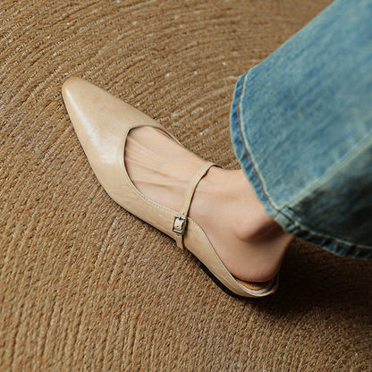 Anastasia | Genuine Leather Mules 1