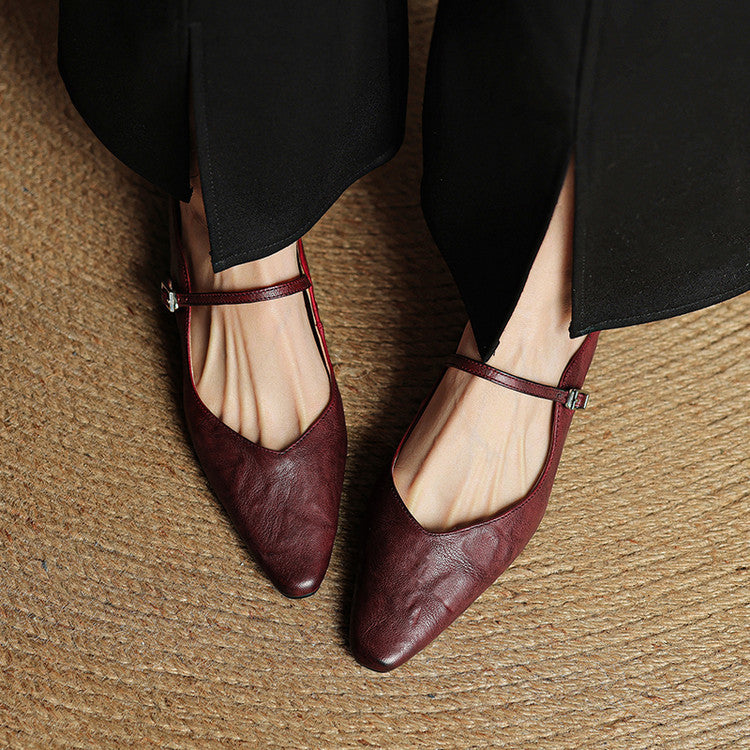 Anastasia | Genuine Leather Mules 7