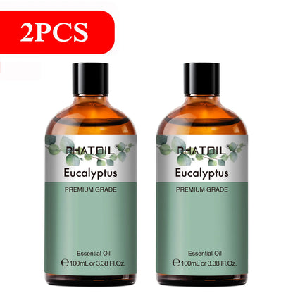 Aromatherapy Bliss | Essential Oil Diffuser Set with 100ml Pure Extracts | Versatile Oils for Relaxation and Wellness 1