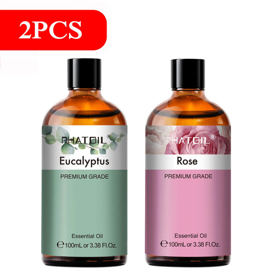 Aromatherapy Bliss | Essential Oil Diffuser Set with 100ml Pure Extracts | Versatile Oils for Relaxation and Wellness 12