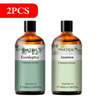 Aromatherapy Bliss | Essential Oil Diffuser Set with 100ml Pure Extracts | Versatile Oils for Relaxation and Wellness 13