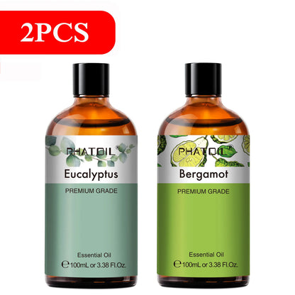 Aromatherapy Bliss | Essential Oil Diffuser Set with 100ml Pure Extracts | Versatile Oils for Relaxation and Wellness 15