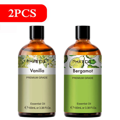 Aromatherapy Bliss | Essential Oil Diffuser Set with 100ml Pure Extracts | Versatile Oils for Relaxation and Wellness 20