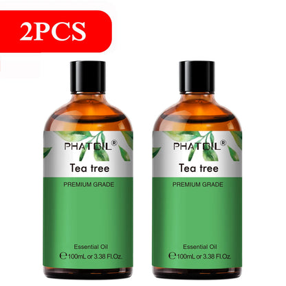Aromatherapy Bliss | Essential Oil Diffuser Set with 100ml Pure Extracts | Versatile Oils for Relaxation and Wellness 21