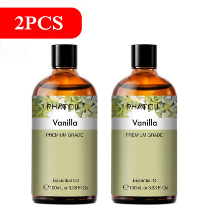 Aromatherapy Bliss | Essential Oil Diffuser Set with 100ml Pure Extracts | Versatile Oils for Relaxation and Wellness 22