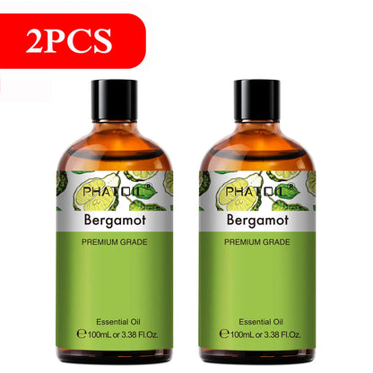 Aromatherapy Bliss | Essential Oil Diffuser Set with 100ml Pure Extracts | Versatile Oils for Relaxation and Wellness 24