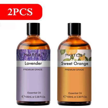 Aromatherapy Bliss | Essential Oil Diffuser Set with 100ml Pure Extracts | Versatile Oils for Relaxation and Wellness 25