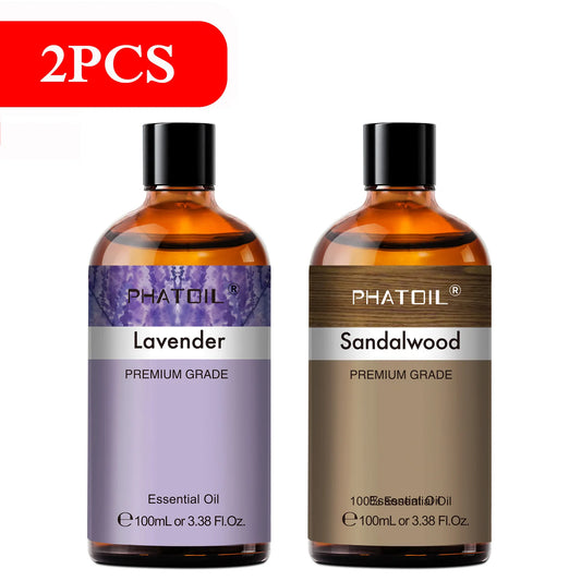 Aromatherapy Bliss | Essential Oil Diffuser Set with 100ml Pure Extracts | Versatile Oils for Relaxation and Wellness 26