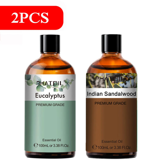 Aromatherapy Bliss | Essential Oil Diffuser Set with 100ml Pure Extracts | Versatile Oils for Relaxation and Wellness 7