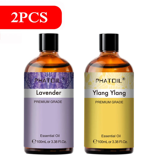 Aromatherapy Bliss | Essential Oil Diffuser Set with 100ml Pure Extracts | Versatile Oils for Relaxation and Wellness 8