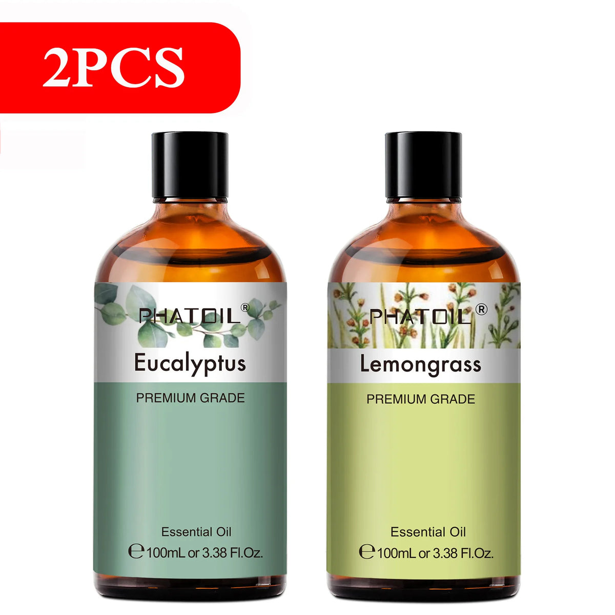 Aromatherapy Bliss | Essential Oil Diffuser Set with 100ml Pure Extracts | Versatile Oils for Relaxation and Wellness 9