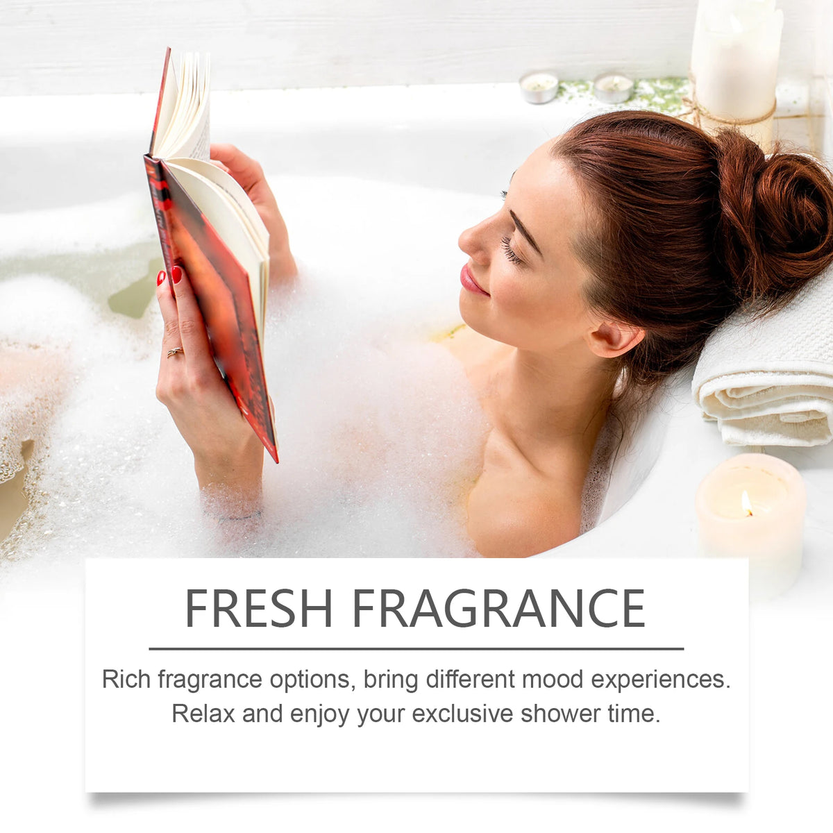 Aromatherapy Shower Steamers | Plant-Based Shower Bombs for Relaxation | Invigorating Fresh Scent for Spa-like Experience 4