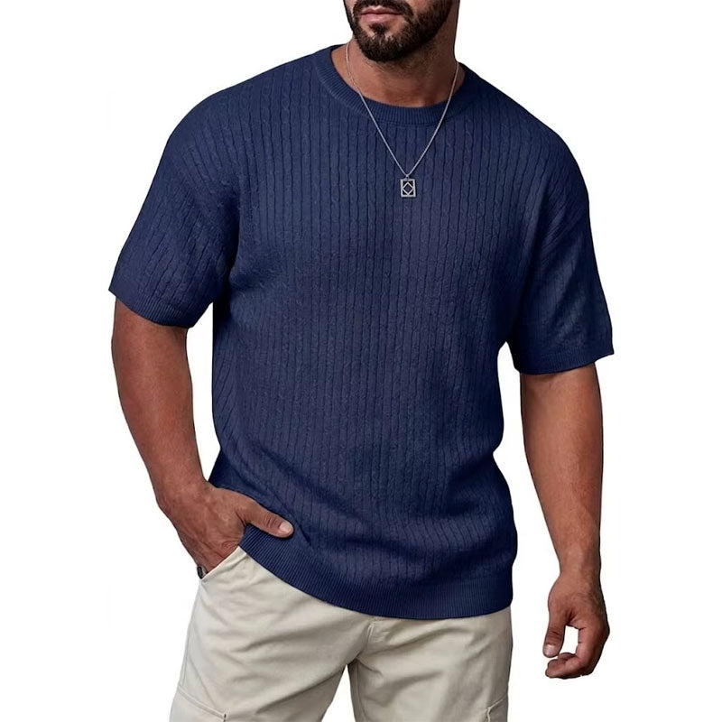 Arthur | Ribbed Knit T-Shirt 1