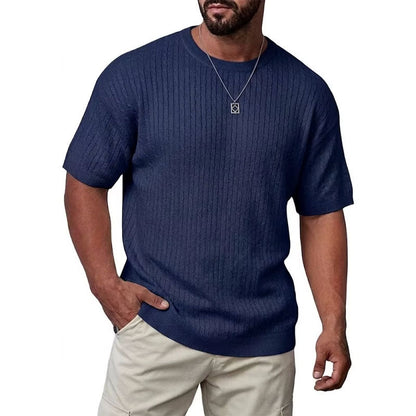 Arthur | Ribbed Knit T-Shirt 1