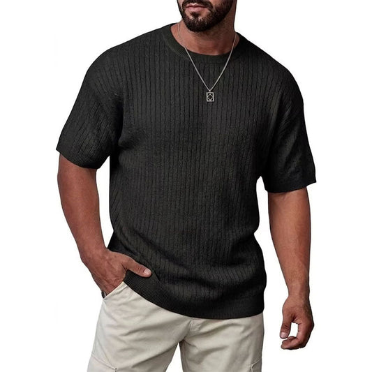 Arthur | Ribbed Knit T-Shirt 2