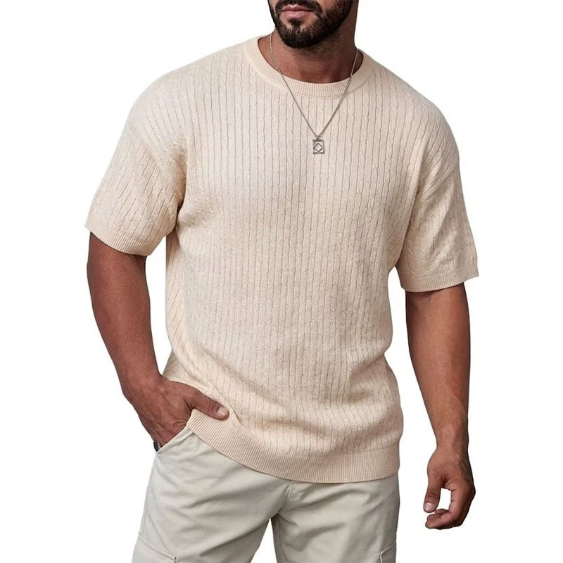 Arthur | Ribbed Knit T-Shirt 4