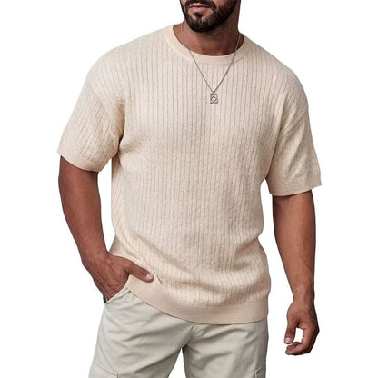Arthur | Ribbed Knit T-Shirt 4