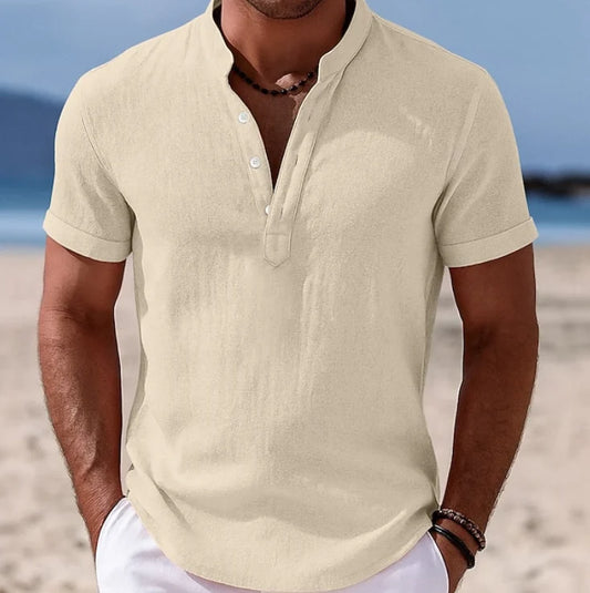 Atlas | Summer Button-Up Short Sleeve Shirt 5
