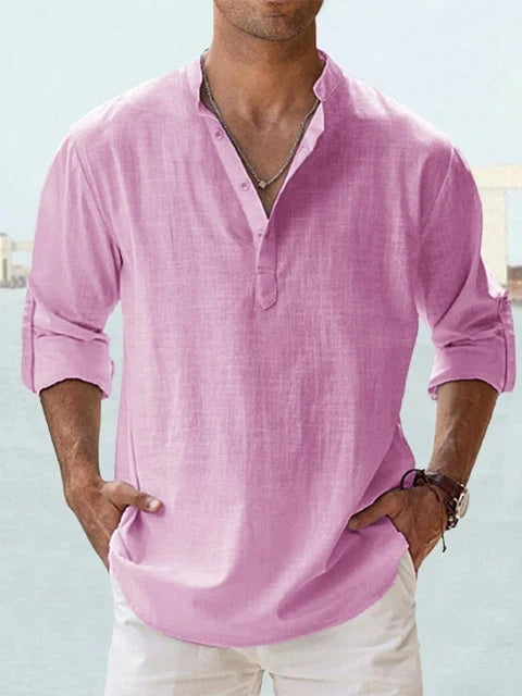 Austin | Breathable Button-Up Shirt 7