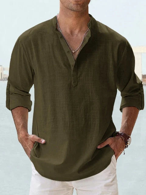 Austin | Breathable Button-Up Shirt 9