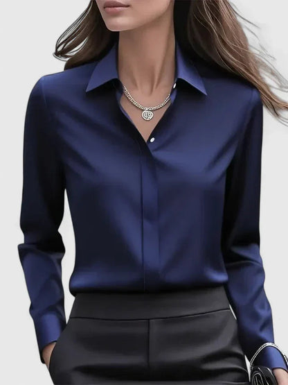 Ava | Relaxed Oversized Button-Down Shirt for Women 0
