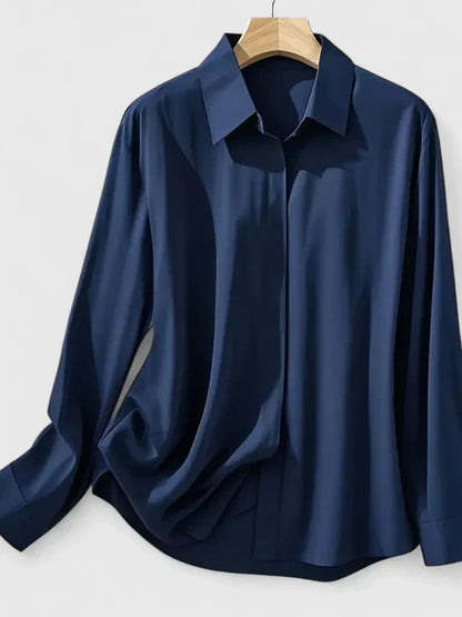Ava | Relaxed Oversized Button-Down Shirt for Women 4