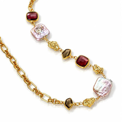 Baroque Dreams Necklace - 18K Gold Plated 3