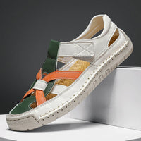 Barry | Woven Cutout Sandals 0
