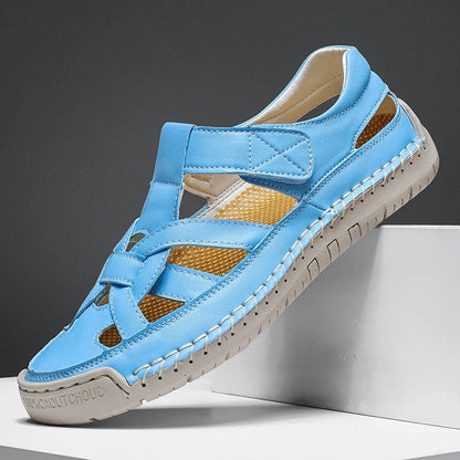 Barry | Woven Cutout Sandals 1