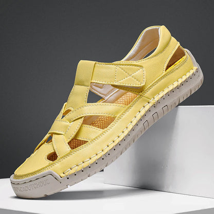 Barry | Woven Cutout Sandals 2