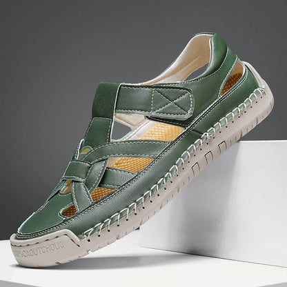 Barry | Woven Cutout Sandals 3