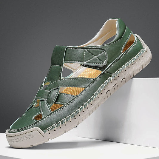 Barry | Woven Cutout Sandals 3